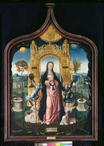 The Virgin of the Litanies or, The Immaculate Conception by Jean the Elder Bellegambe